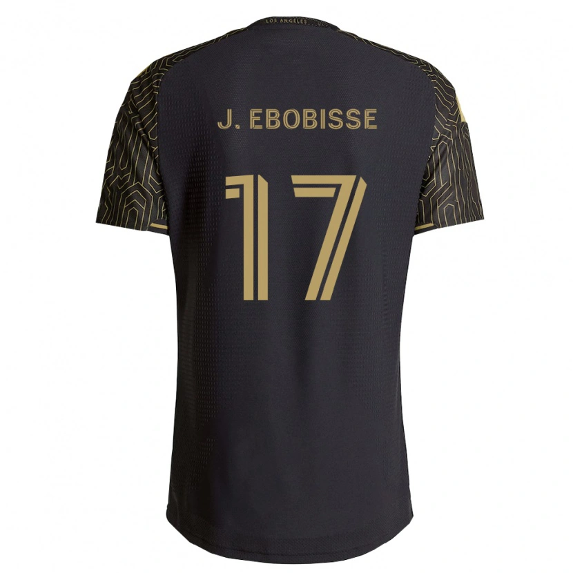 Danxen Kinder Jeremy Ebobisse #17 Braun Schwarz Heimtrikot Trikot 2026/27 T-Shirt Österreich
