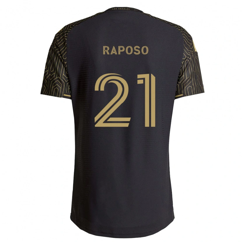 Danxen Kinder Ryan Raposo #21 Braun Schwarz Heimtrikot Trikot 2026/27 T-Shirt Österreich