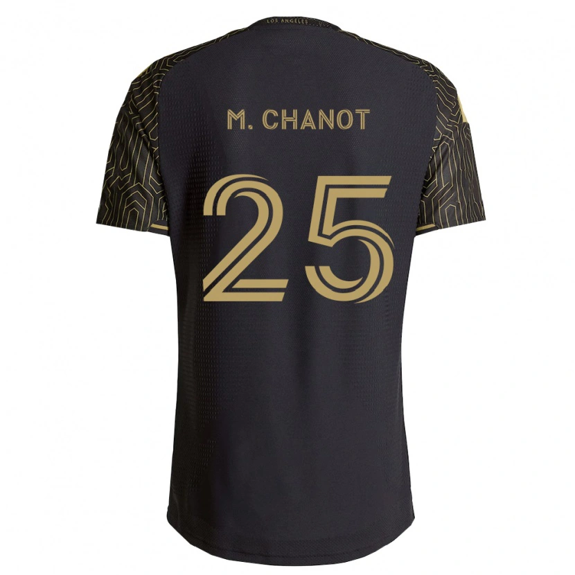 Danxen Kinder Maxime Chanot #25 Braun Schwarz Heimtrikot Trikot 2026/27 T-Shirt Österreich