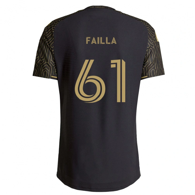 Danxen Kinder Benjamín Failla #61 Braun Schwarz Heimtrikot Trikot 2026/27 T-Shirt Österreich