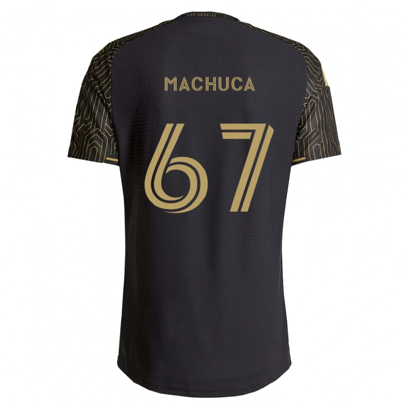 Danxen Kinder Jacob Machuca #67 Braun Schwarz Heimtrikot Trikot 2026/27 T-Shirt Österreich