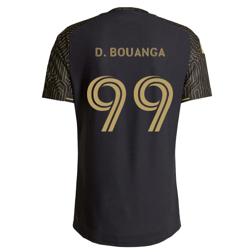 Danxen Kinder Denis Bouanga #99 Braun Schwarz Heimtrikot Trikot 2026/27 T-Shirt Österreich