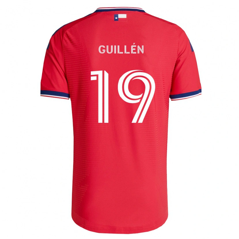 Danxen Kinder Christian Guillén #19 Rot Blau Weiß Heimtrikot Trikot 2026/27 T-Shirt Österreich