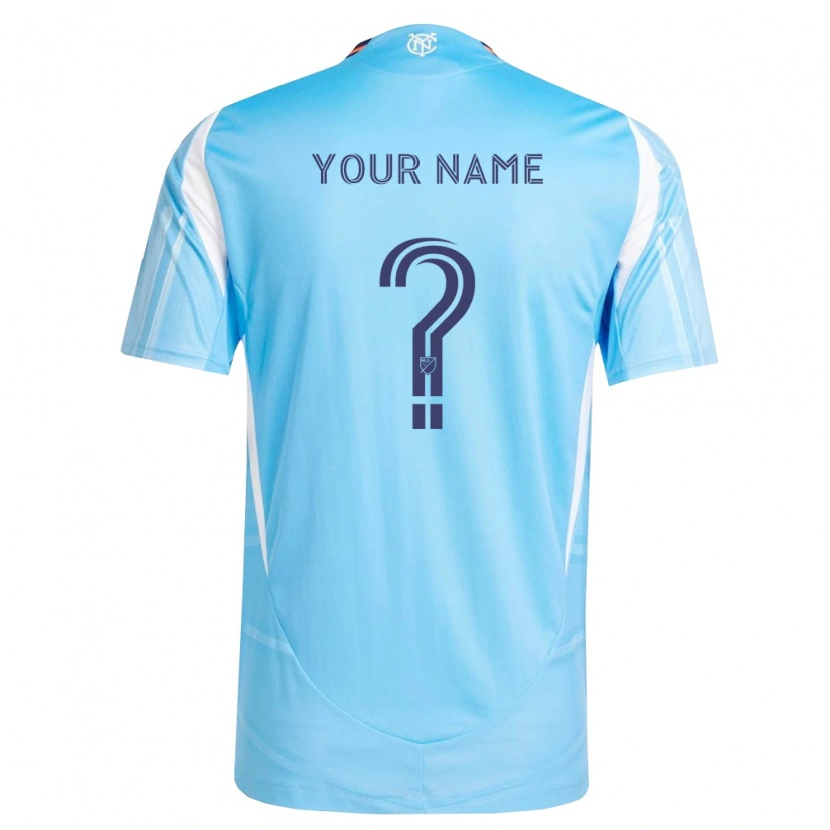 Danxen Kinder Ihren Namen #0 Himmelblau Weiß Heimtrikot Trikot 2026/27 T-Shirt Österreich