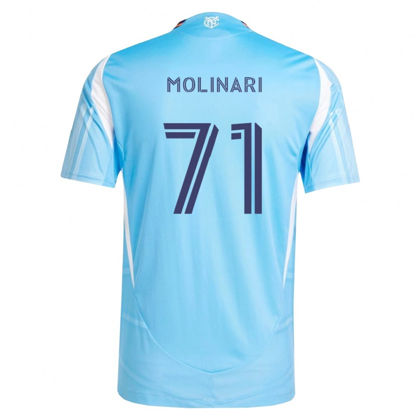 Danxen Kinder Peter Molinari #71 Himmelblau Weiß Heimtrikot Trikot 2026/27 T-Shirt Österreich