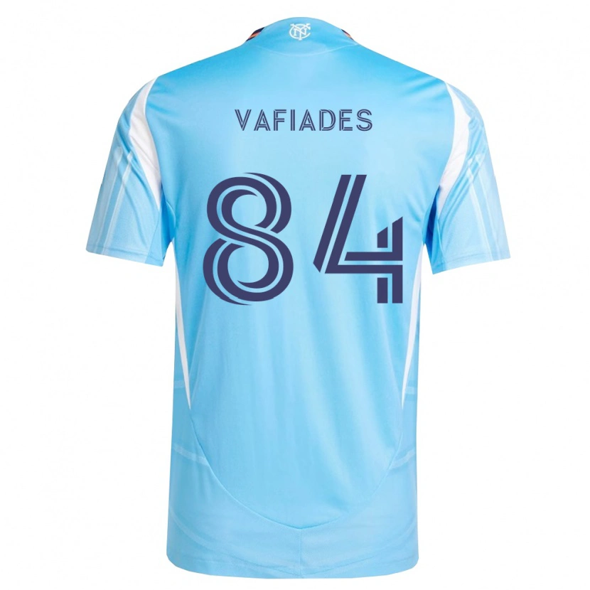 Danxen Kinder Niccolo Vafiades #84 Himmelblau Weiß Heimtrikot Trikot 2026/27 T-Shirt Österreich