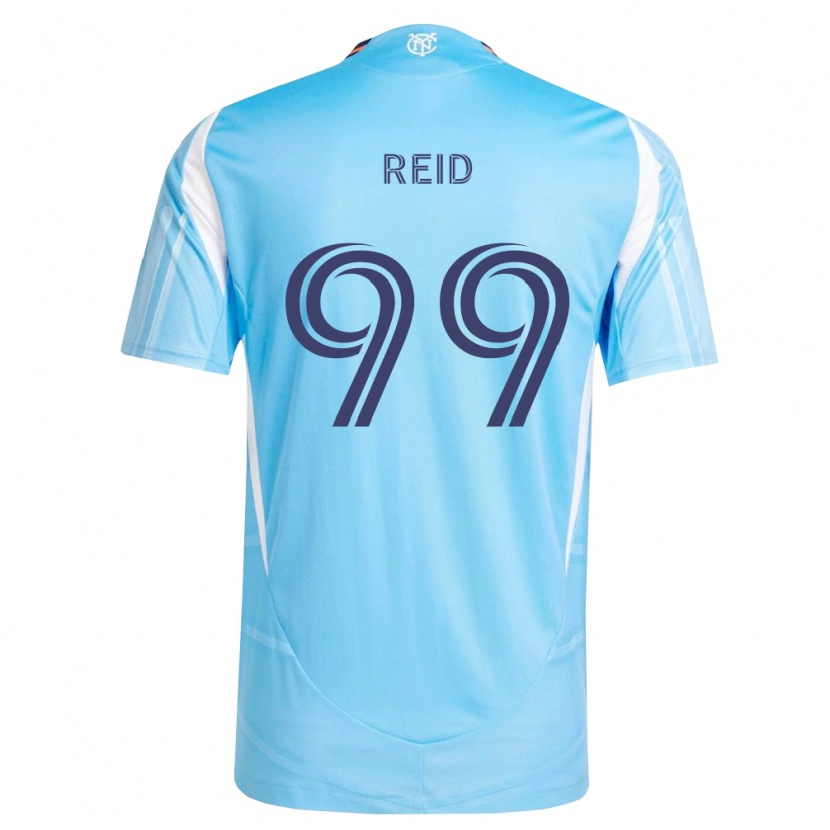 Danxen Kinder Seymour Reid #99 Himmelblau Weiß Heimtrikot Trikot 2026/27 T-Shirt Österreich