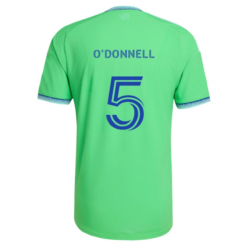 Danxen Kinder Kristina O'donnell #5 Grün Hellblau Heimtrikot Trikot 2026/27 T-Shirt Österreich