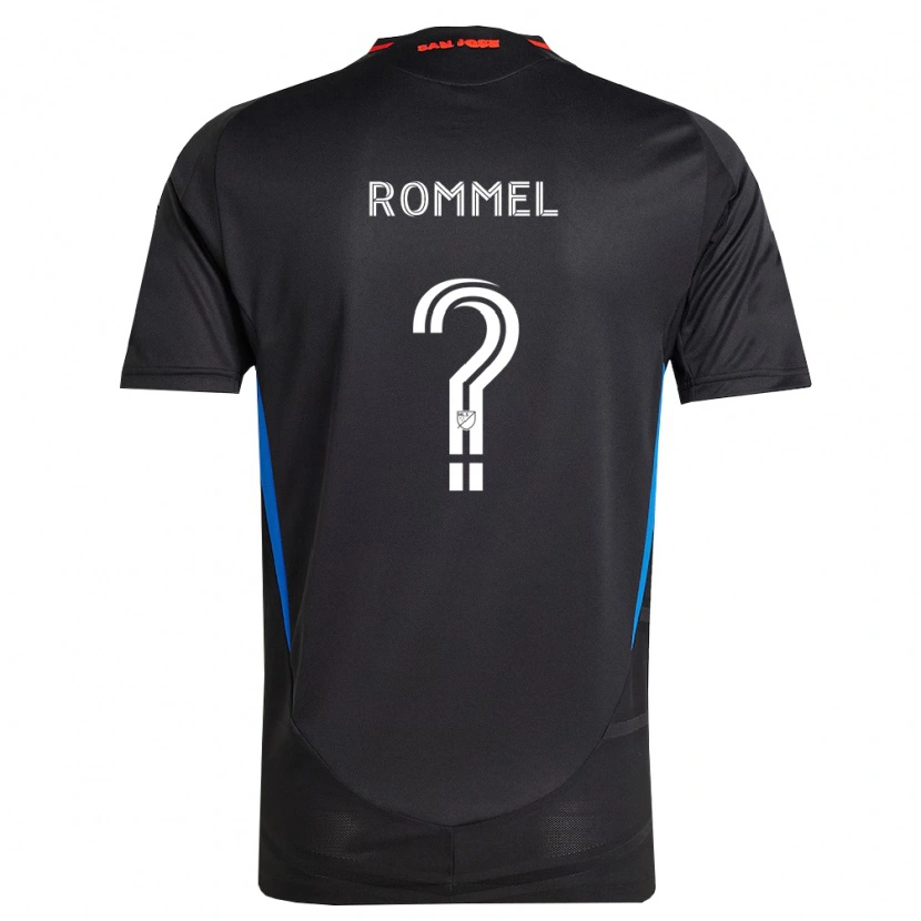 Danxen Kinder Rocky Rommel #0 Blau Weiß Schwarz Heimtrikot Trikot 2026/27 T-Shirt Österreich