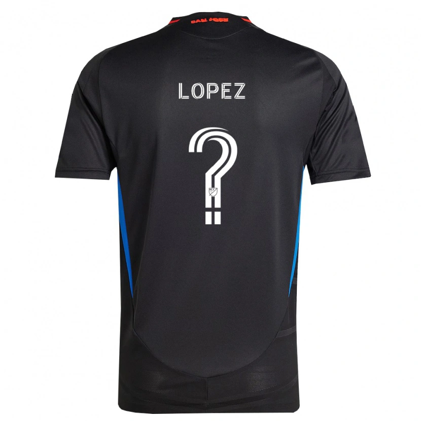Danxen Kinder Mateo Lopez #0 Blau Weiß Schwarz Heimtrikot Trikot 2026/27 T-Shirt Österreich