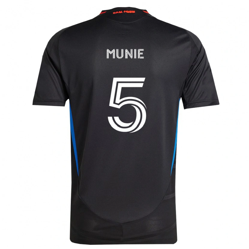 Danxen Kinder Daniel Munie #5 Blau Weiß Schwarz Heimtrikot Trikot 2026/27 T-Shirt Österreich