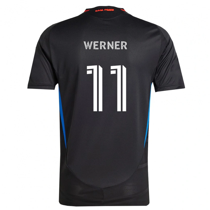Danxen Kinder Timo Werner #11 Blau Weiß Schwarz Heimtrikot Trikot 2026/27 T-Shirt Österreich