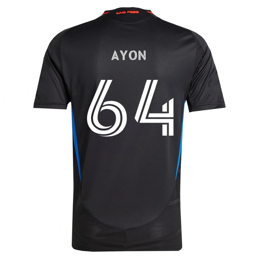 Danxen Kinder Jerry Ayon #64 Blau Weiß Schwarz Heimtrikot Trikot 2026/27 T-Shirt Österreich