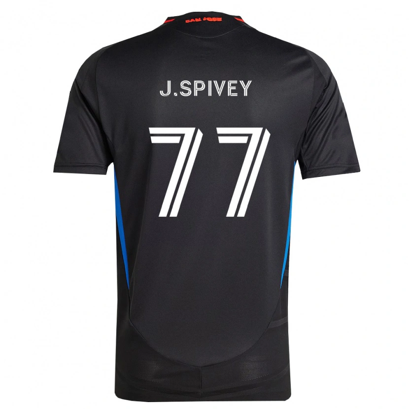 Danxen Kinder Jermaine Spivey #77 Blau Weiß Schwarz Heimtrikot Trikot 2026/27 T-Shirt Österreich