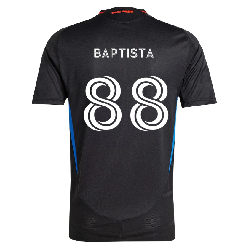 Danxen Kinder Diogo Baptista #88 Blau Weiß Schwarz Heimtrikot Trikot 2026/27 T-Shirt Österreich