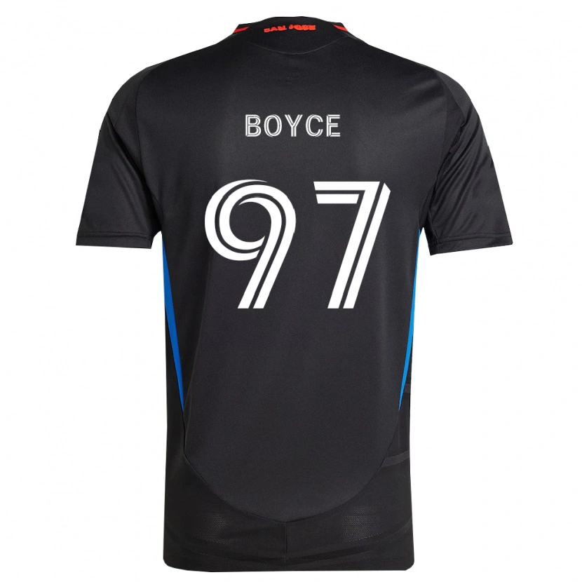 Danxen Kinder Warren Boyce #97 Blau Weiß Schwarz Heimtrikot Trikot 2026/27 T-Shirt Österreich