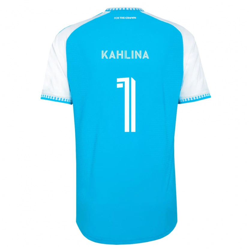 Danxen Kinder Kristijan Kahlina #1 Himmelblau Weiß Schwarz Heimtrikot Trikot 2026/27 T-Shirt Österreich