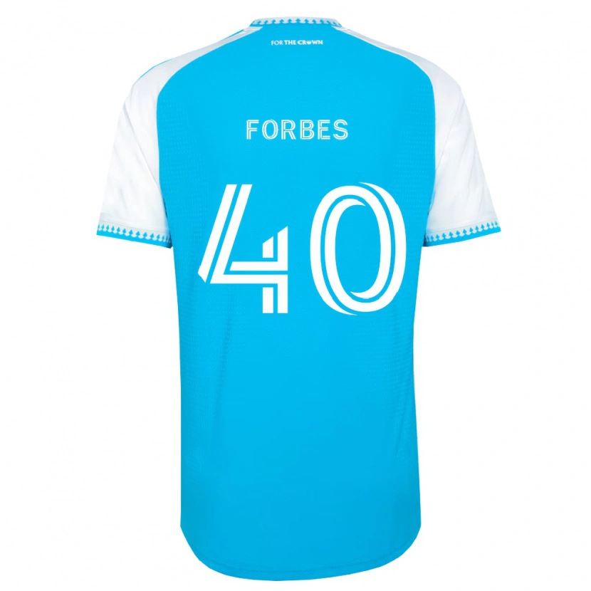 Danxen Kinder Jahlane Forbes #40 Himmelblau Weiß Schwarz Heimtrikot Trikot 2026/27 T-Shirt Österreich