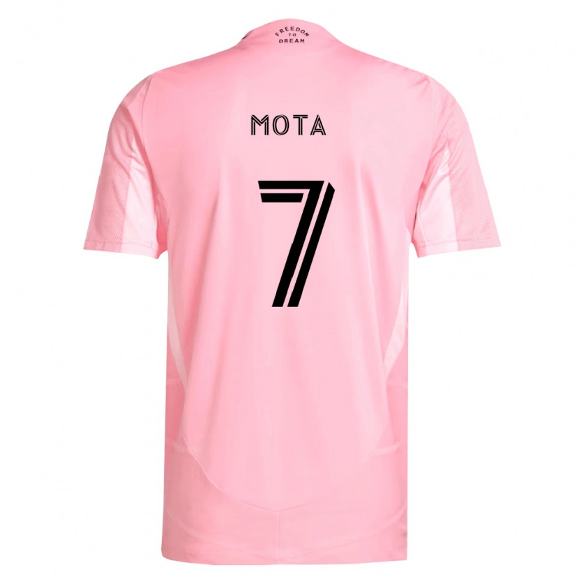 Danxen Kinder Jean Mota #7 Pink Schwarz Heimtrikot Trikot 2026/27 T-Shirt Österreich