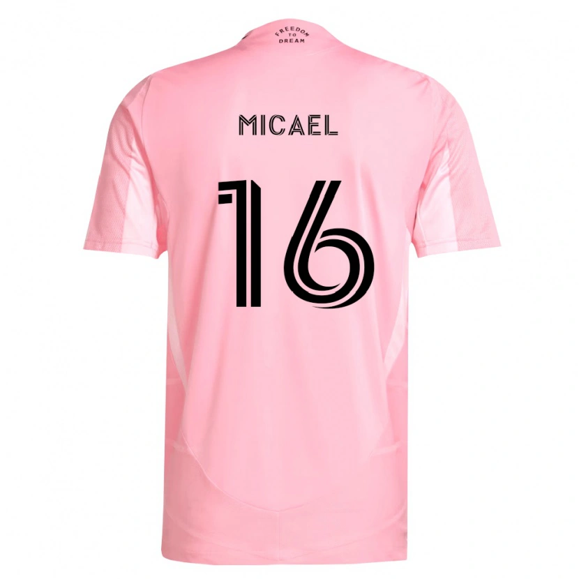 Danxen Kinder Micael Dos Santos Silva #16 Pink Schwarz Heimtrikot Trikot 2026/27 T-Shirt Österreich