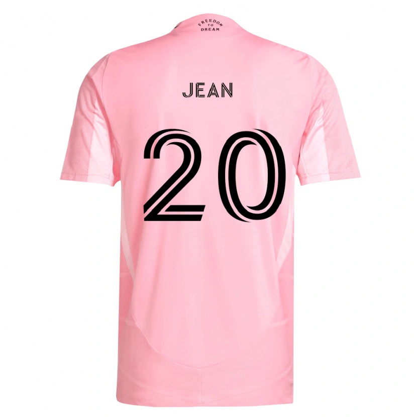 Danxen Kinder Corentin Jean #20 Pink Schwarz Heimtrikot Trikot 2026/27 T-Shirt Österreich