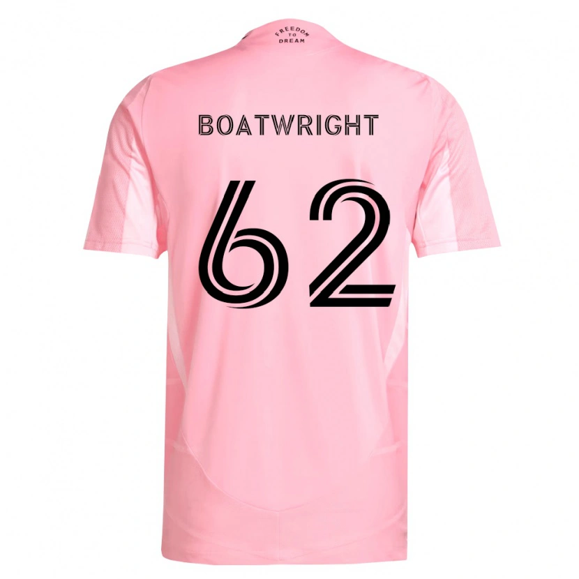 Danxen Kinder Israel Boatwright #62 Pink Schwarz Heimtrikot Trikot 2026/27 T-Shirt Österreich