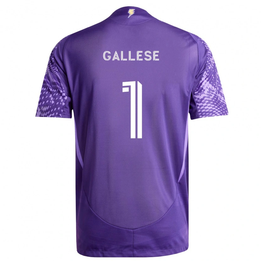 Danxen Kinder Pedro Gallese #1 Violett Weiß Heimtrikot Trikot 2026/27 T-Shirt Österreich