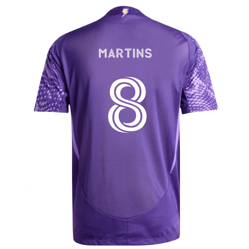 Danxen Kinder Felipe Martins #8 Violett Weiß Heimtrikot Trikot 2026/27 T-Shirt Österreich