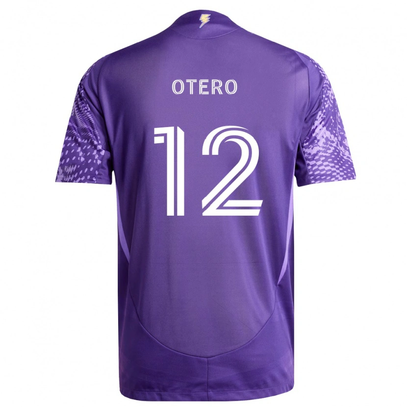 Danxen Kinder Javier Otero #12 Violett Weiß Heimtrikot Trikot 2026/27 T-Shirt Österreich
