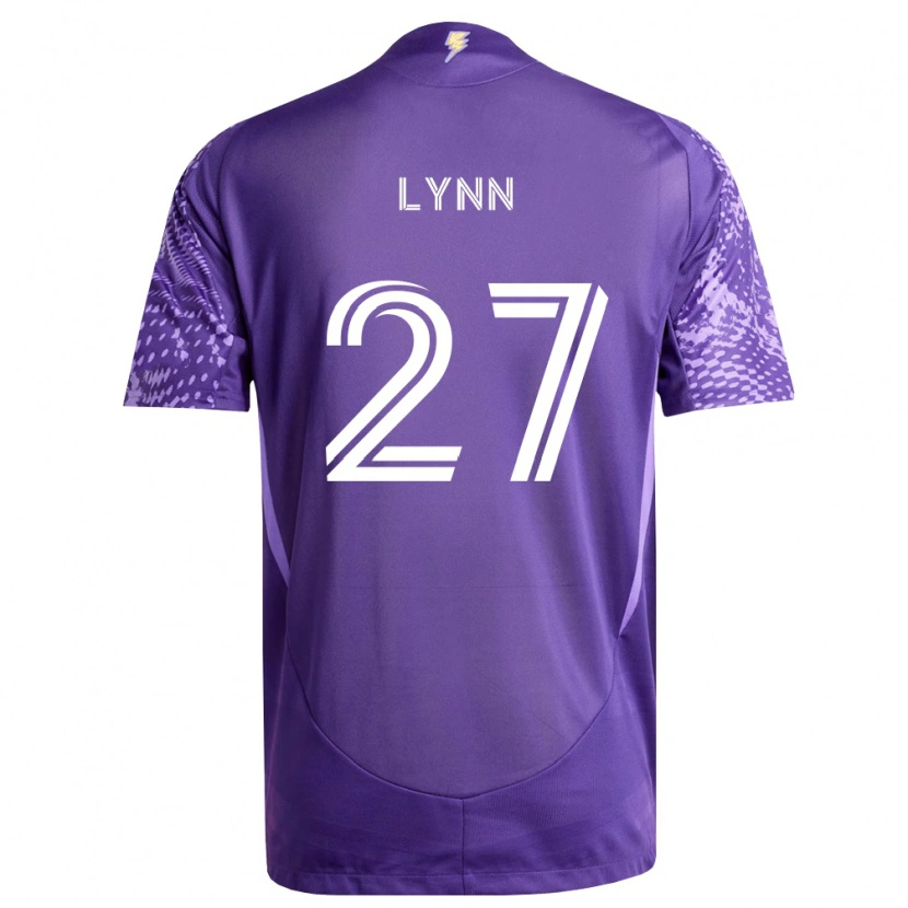 Danxen Kinder Jack Lynn #27 Violett Weiß Heimtrikot Trikot 2026/27 T-Shirt Österreich