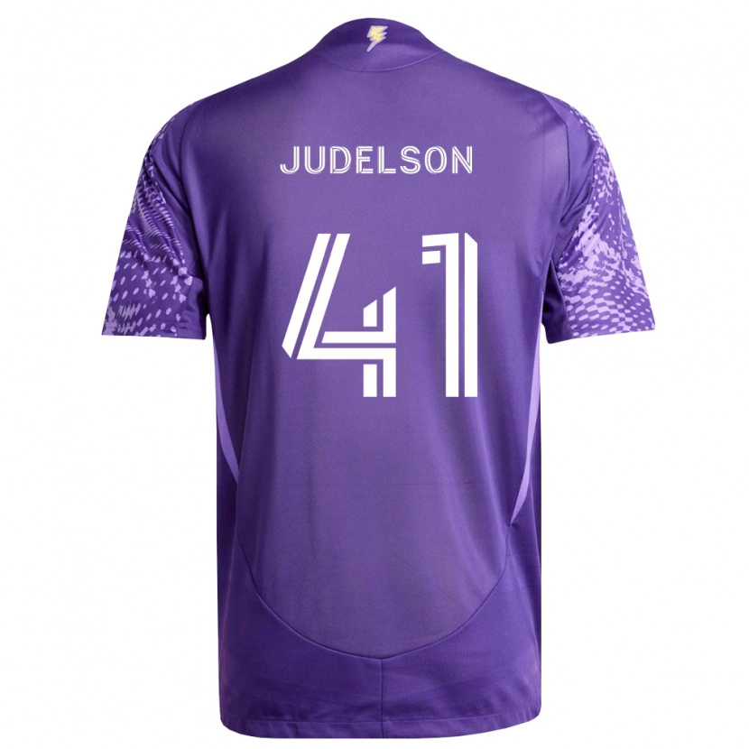 Danxen Kinder Dylan Judelson #41 Violett Weiß Heimtrikot Trikot 2026/27 T-Shirt Österreich