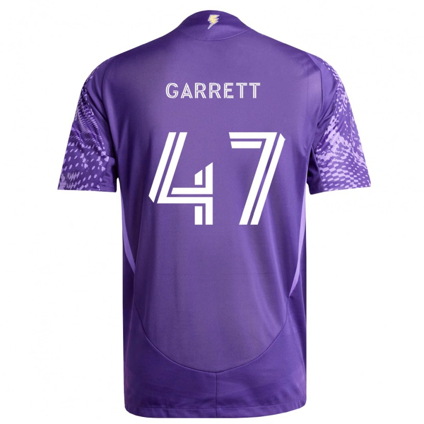 Danxen Kinder Ian Garrett #47 Violett Weiß Heimtrikot Trikot 2026/27 T-Shirt Österreich