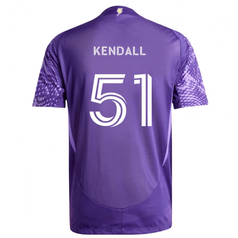 Danxen Kinder Brady Kendall #51 Violett Weiß Heimtrikot Trikot 2026/27 T-Shirt Österreich