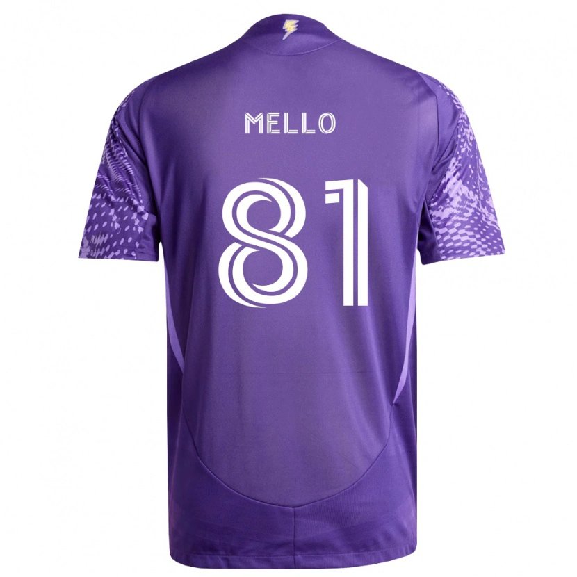 Danxen Kinder Murillo Mello #81 Violett Weiß Heimtrikot Trikot 2026/27 T-Shirt Österreich