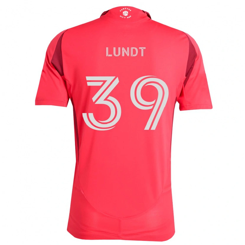 Danxen Kinder Ben Lundt #39 Magenta Weiß Heimtrikot Trikot 2026/27 T-Shirt Österreich