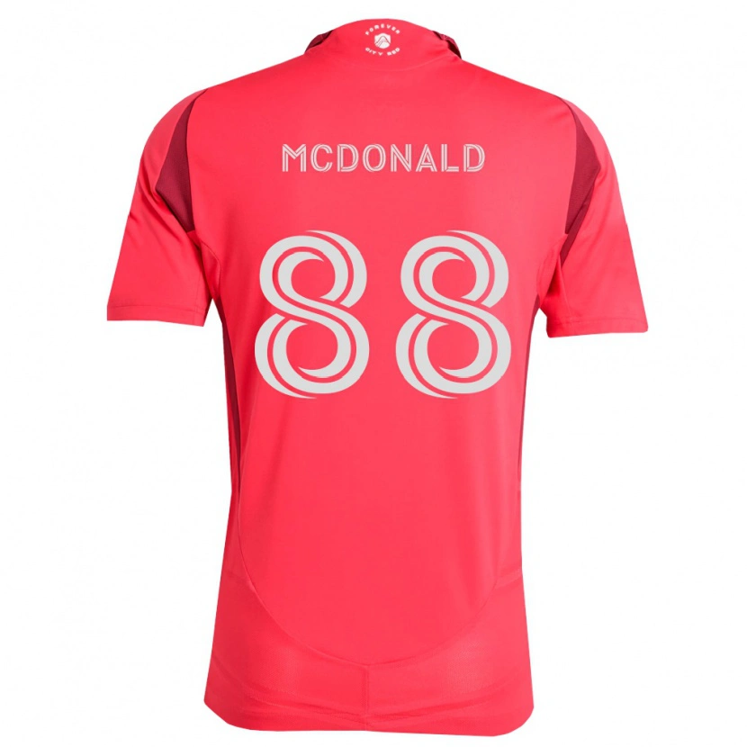 Danxen Kinder Patrick Mcdonald #88 Magenta Weiß Heimtrikot Trikot 2026/27 T-Shirt Österreich