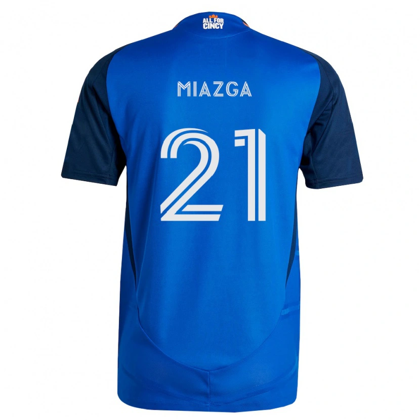 Danxen Kinder Matt Miazga #21 Königsblau Orange Heimtrikot Trikot 2026/27 T-Shirt Österreich