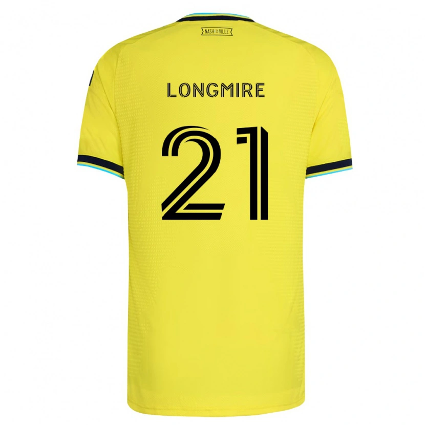 Danxen Kinder Ahmed Longmire #21 Hellgelb Marineblau Heimtrikot Trikot 2026/27 T-Shirt Österreich