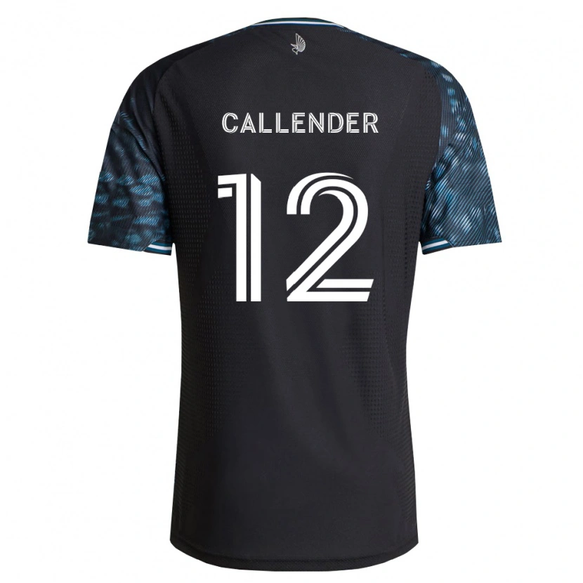 Danxen Kinder Drake Callender #12 Schwarz Weiß Heimtrikot Trikot 2026/27 T-Shirt Österreich