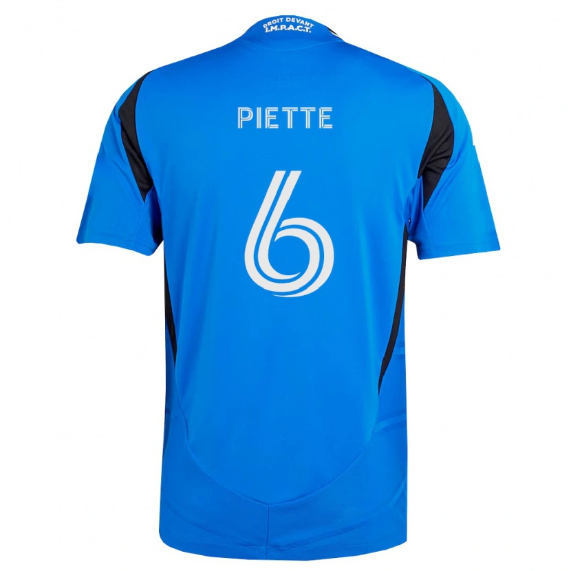 Danxen Kinder Samuel Piette #6 Blau Weiß Schwarz Heimtrikot Trikot 2026/27 T-Shirt Österreich