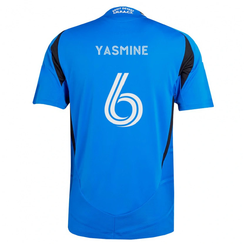 Danxen Kinder Décombe Yasmine #6 Blau Weiß Schwarz Heimtrikot Trikot 2026/27 T-Shirt Österreich