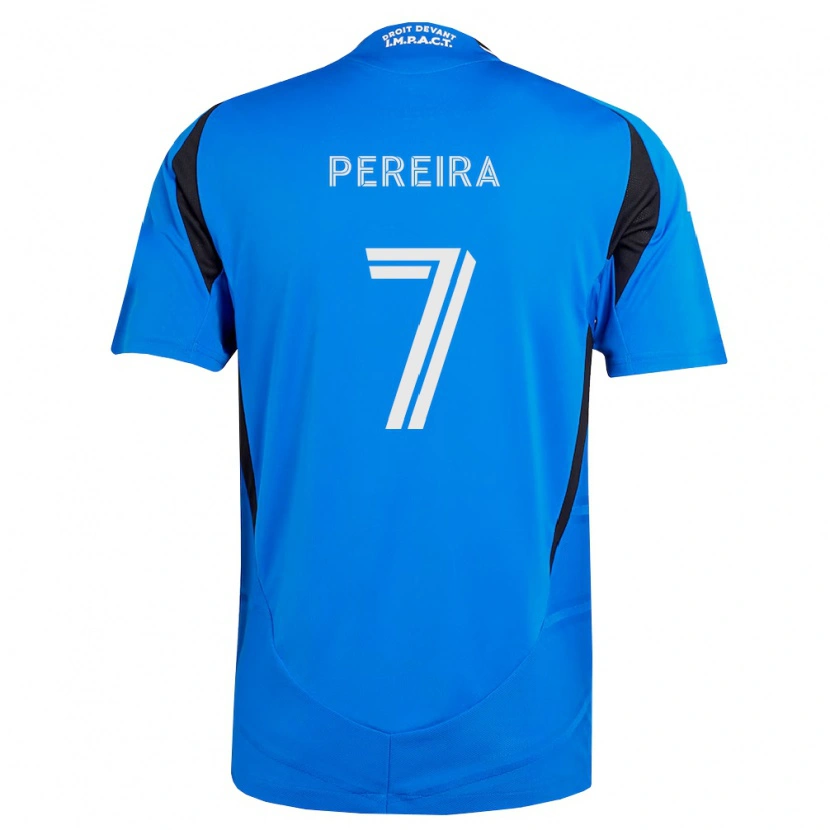Danxen Kinder Daniel Pereira #7 Blau Weiß Schwarz Heimtrikot Trikot 2026/27 T-Shirt Österreich