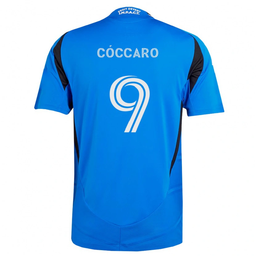 Danxen Kinder Matías Cóccaro #9 Blau Weiß Schwarz Heimtrikot Trikot 2026/27 T-Shirt Österreich