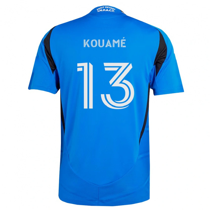 Danxen Kinder Rafael Kouamé #13 Blau Weiß Schwarz Heimtrikot Trikot 2026/27 T-Shirt Österreich