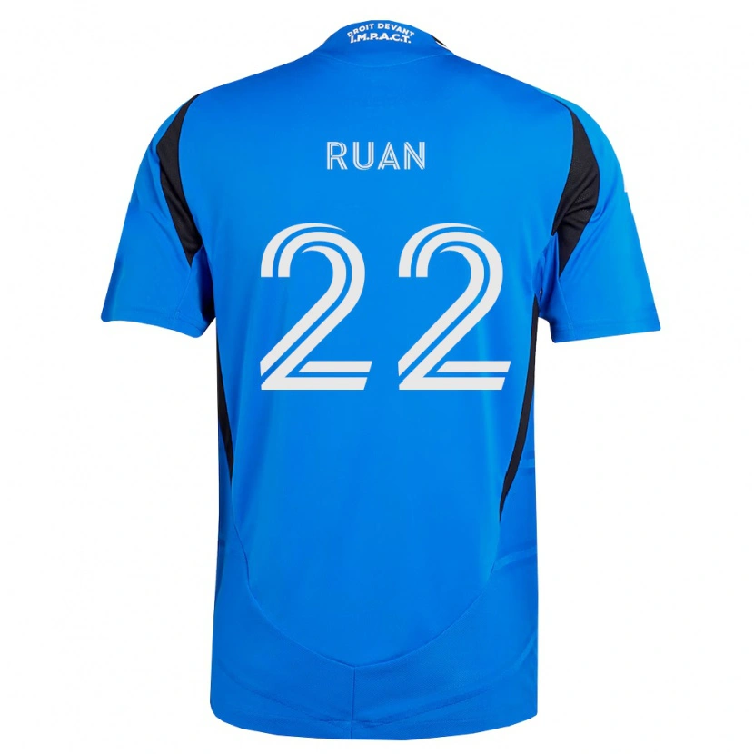 Danxen Kinder Ruan #22 Blau Weiß Schwarz Heimtrikot Trikot 2026/27 T-Shirt Österreich