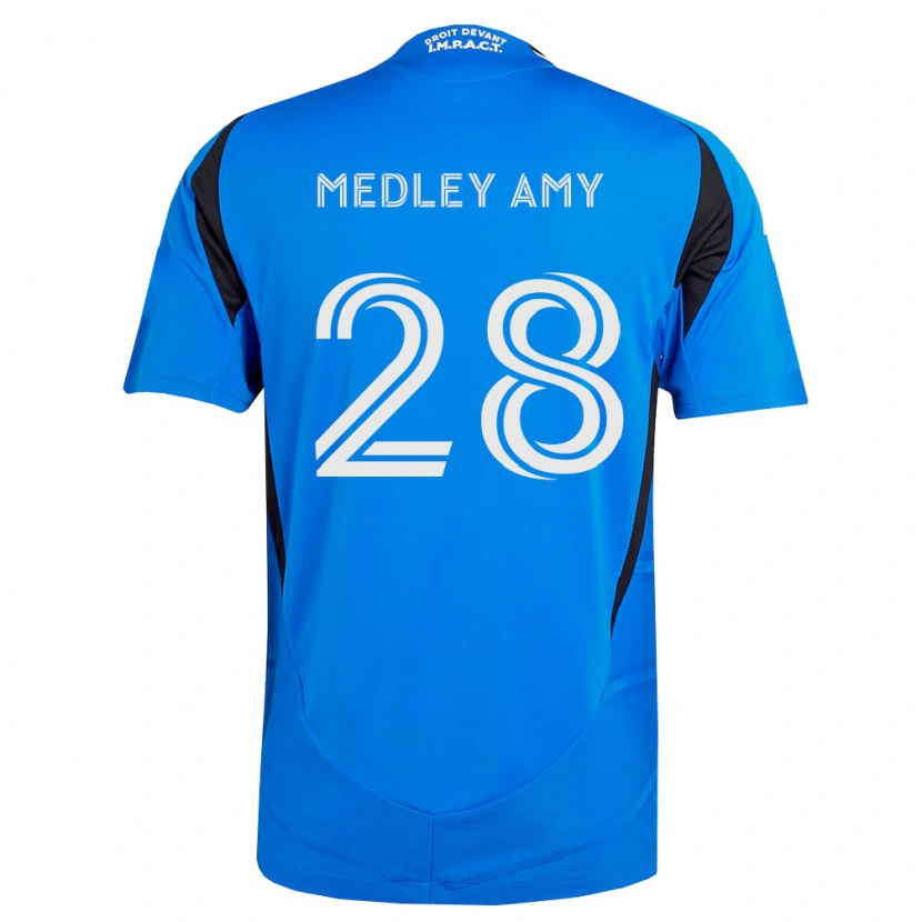 Danxen Kinder Medley Amy #28 Blau Weiß Schwarz Heimtrikot Trikot 2026/27 T-Shirt Österreich
