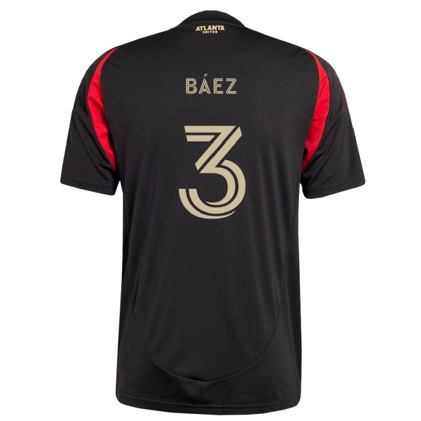 Danxen Kinder Elías Báez #3 Schwarz Rot Heimtrikot Trikot 2026/27 T-Shirt Österreich
