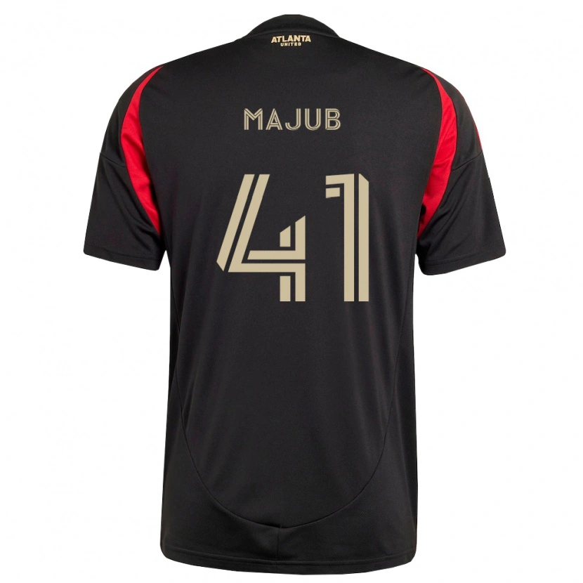 Danxen Kinder Toto Majub #41 Schwarz Rot Heimtrikot Trikot 2026/27 T-Shirt Österreich