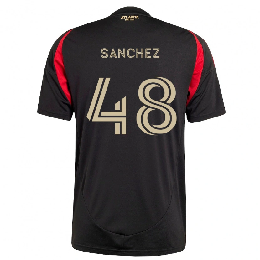 Danxen Kinder Cooper Sanchez #48 Schwarz Rot Heimtrikot Trikot 2026/27 T-Shirt Österreich