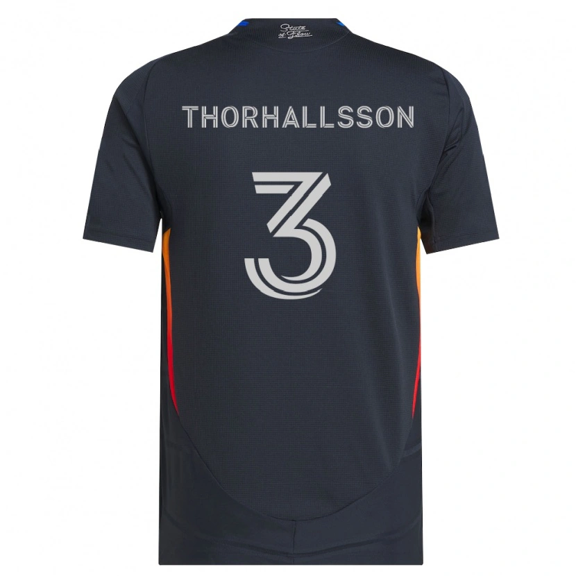 Danxen Kinder Dagur Dan Thórhallsson #3 Dunkelgrau Rot Heimtrikot Trikot 2026/27 T-Shirt Österreich